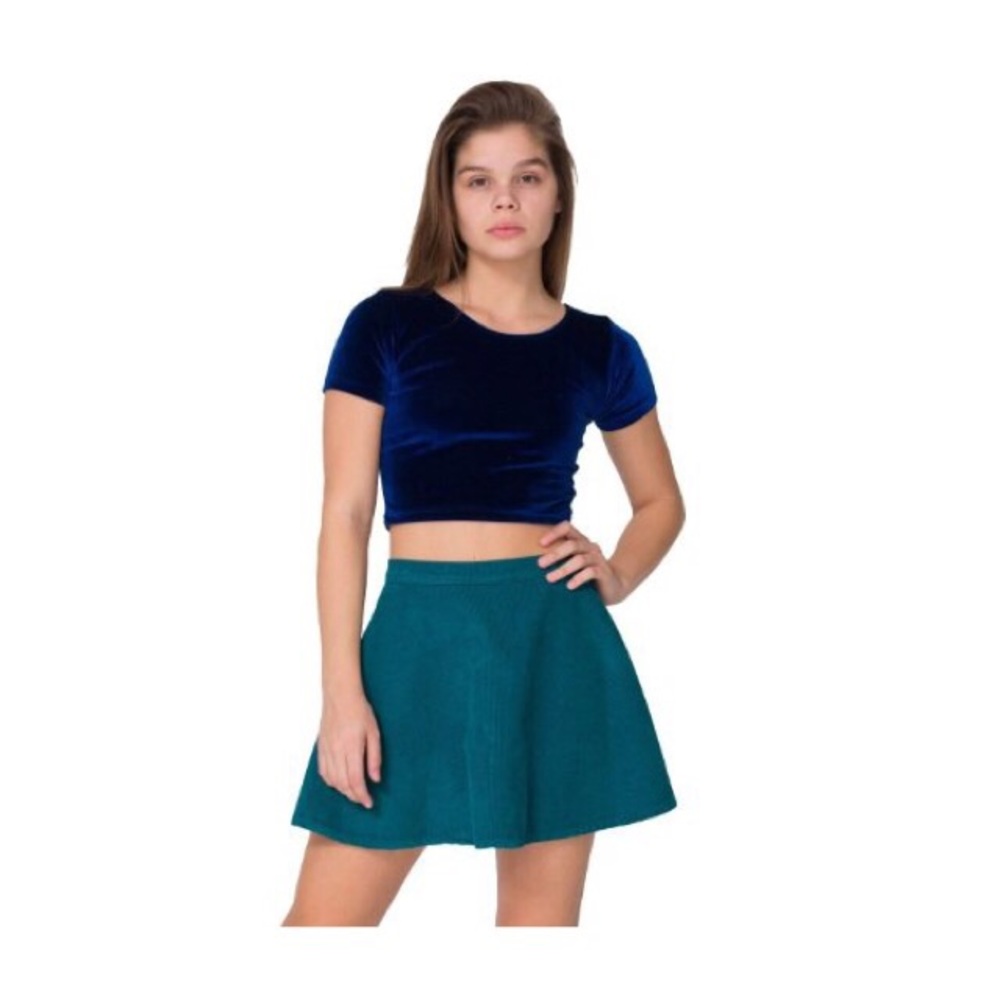 American Apparel Corduroy Circle Skirt - XS